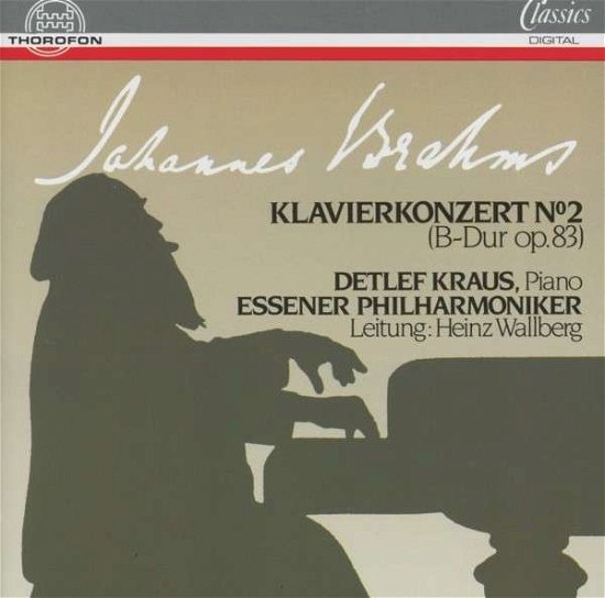 Cover for Brahms / Detleff,kraus · Piano Cto No 2 (CD) (1989)
