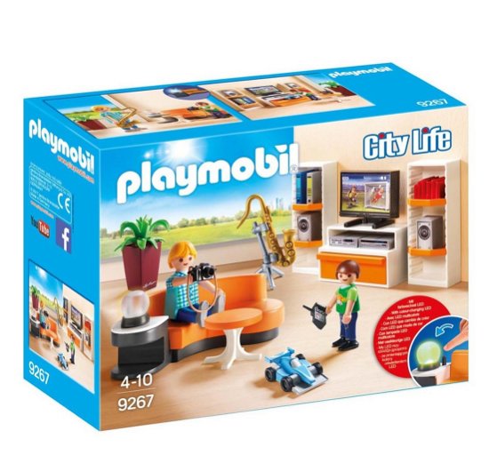Cover for Playmobil · Playmobil 9267 City Life Salon (Leketøy) (2019)