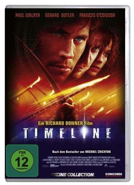 Cover for Paul Walker / Gerard Butler · Timeline (DVD) (2004)