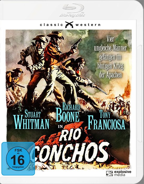 Cover for Gordon Douglas · Rio Conchos (Blu-ray) (2017)