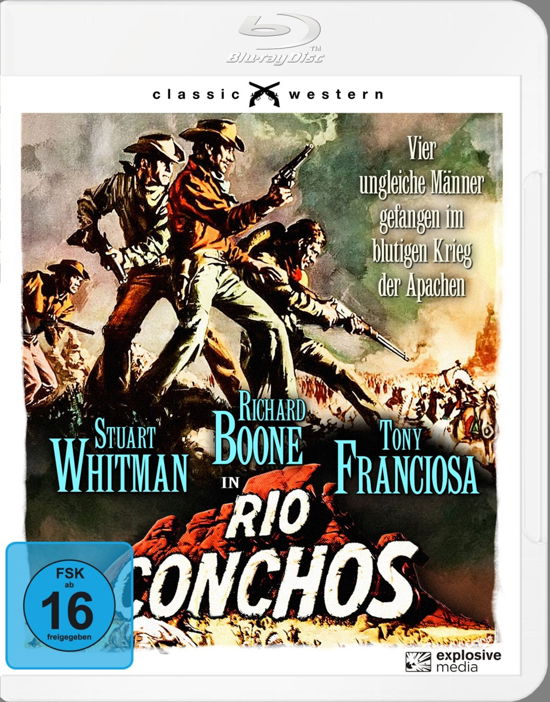 Cover for Gordon Douglas · Rio Conchos (Blu-Ray) (2017)