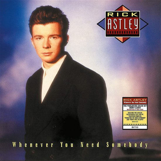 Cover for Rick Astley · Whenever You Need Somebody (LP) [Remastered edition] (2022)