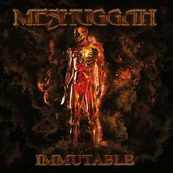 Cover for Meshuggah · Immutable (Red / White / Black Swirl Vinyl) (LP) (2022)