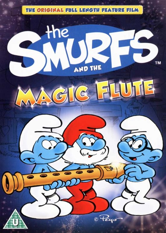Cover for The Smurfs - and the Magic Flu · The Smurfs And The Magic Flute (DVD) (2010)