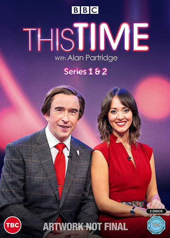 Cover for This Time with Alan Partridge S12 B · This Time with Alan Partridge Series 1 to 2 (DVD) (2021)