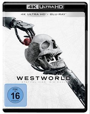 Cover for Evan Rachel Wood,aaron Paul,thandie Newton · Westworld: Staffel 4 (4K UHD Blu-ray) (2022)