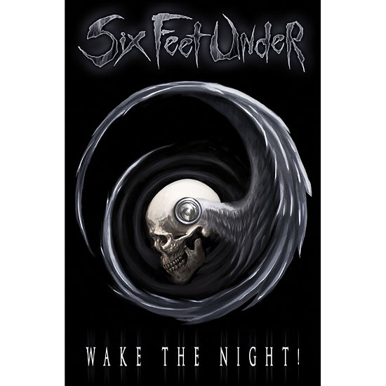 Six Feet Under Textile Poster: Wake The Night - Six Feet Under - Merchandise -  - 5055339728670 - 