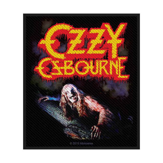 Ozzy Osbourne Standard Patch: Bark At The Moon - Ozzy Osbourne - Produtos - PHD - 5055339760670 - 19 de agosto de 2019