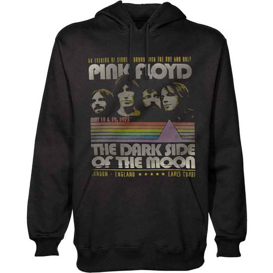 Pink Floyd Unisex Pullover Hoodie: Retro Stripes - Pink Floyd - Merchandise - Perryscope - 5055979988670 - 