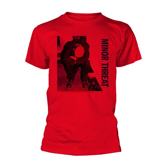 Cover for Minor Threat · Minor Threat LP (T-shirt) [size S] [Red edition] (2019)