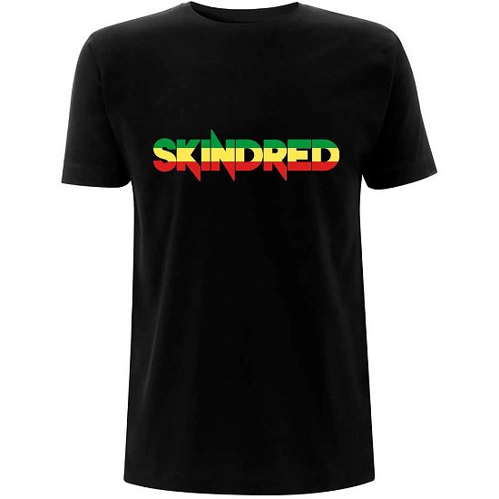 Skindred Unisex T-Shirt: Rasta Logo - Skindred - Marchandise -  - 5056187762670 - 