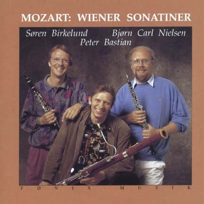 Cover for Birkelund A.o. · Wolfgang Amadeus Mozart - Bastian, Peter - Mozart Wiener Sonatiner (CD) (1995)