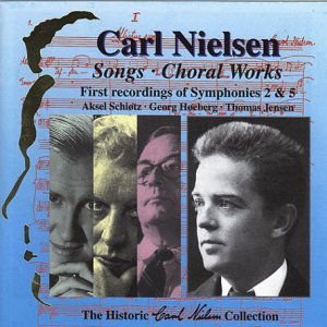 Cover for Nielsen / Schiotz / Goeberg / Jensen · V6: Music of Carl Nielsen (CD) (1996)