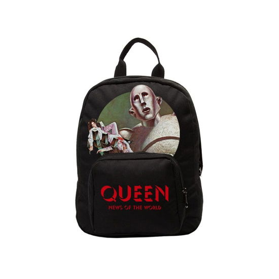 Queen News Of The World (Small Rucksack) - Queen - Merchandise - ROCK SAX - 7121987192670 - 