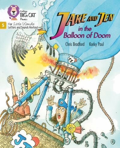 Cover for Chris Bradford · Jake and Jen in the Balloon of Doom: Phase 5 Set 2 - Big Cat Phonics for Little Wandle Letters and Sounds Revised (Taschenbuch) (2021)