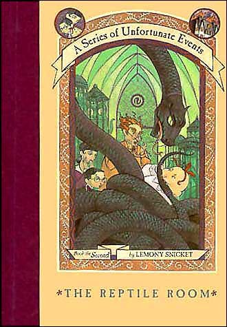 Cover for Lemony Snicket · A Series of Unfortunate Events #2: The Reptile Room - A Series of Unfortunate Events (Gebundenes Buch) [First edition] (1999)