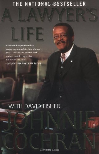 Cover for Johnnie Cochran · A Lawyer's Life (Paperback Book) (2003)