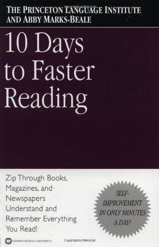 Cover for Abby Marks-Beale · 10 Days to Faster Reading (Paperback Book) [6.1.2001 edition] (2001)