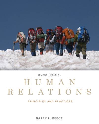 Cover for Barry Reece · Human Relations: Principles and Practices (Taschenbuch) (2011)