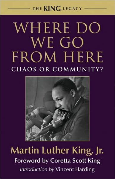 Cover for King, Dr. Martin Luther, Jr. · Where Do We Go from Here: Chaos or Community? - King Legacy (Pocketbok) (2010)