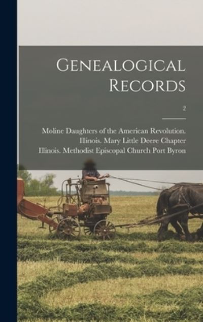 Cover for Daughters of the American Revolution · Genealogical Records; 2 (Hardcover Book) (2021)