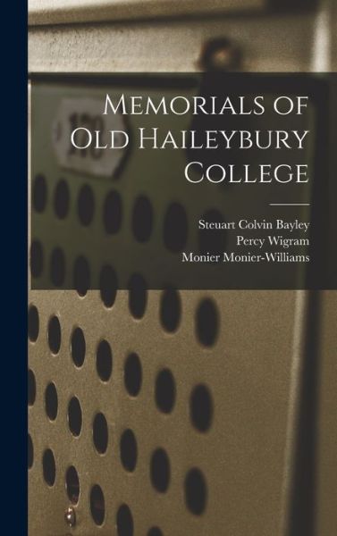 Cover for Harriet Martineau · Memorials of Old Haileybury College (Bok) (2022)