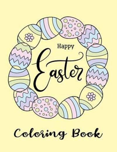 Cover for Copter Publishing · Happy Easter Coloring Book (Pocketbok) (2019)