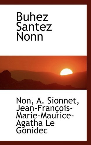 Cover for Non · Buhez Santez Nonn (Paperback Book) (2009)