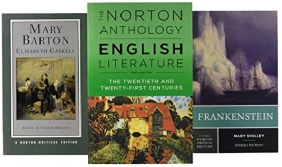 Cover for Stephen Greenblatt · Norton Anthology of English Literature 10e Core Selections Ebook, + NAEL 10e Vol F, + Frankenstein NCE 3e, + Mary Barton NCE (Pocketbok) (2022)