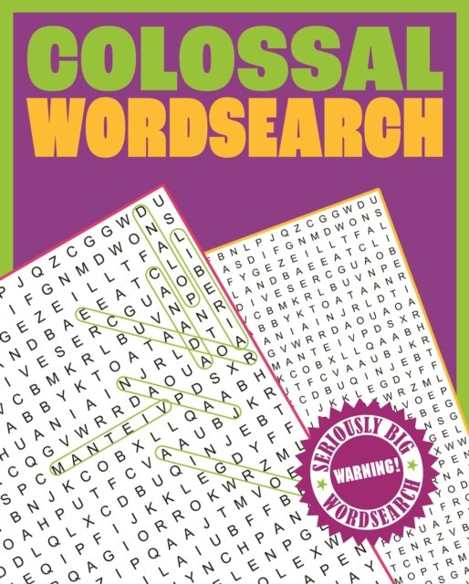 Cover for Eric Saunders · Colossal Wordsearch: Warning! Seriously Big Wordsearch (Paperback Bog) (2024)