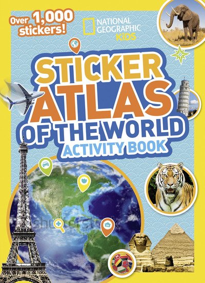 Cover for National Geographic Kids · World Atlas Sticker Activity Book: Over 1,000 Stickers! (Paperback Book) (2019)