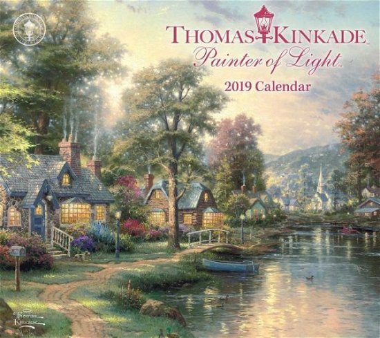 Cover for Thomas Kinkade · Thomas Kinkade Painter of Light 2019 Deluxe Wall Calendar (Paperback Bog) (2018)