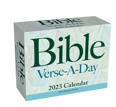 Cover for Andrews McMeel Publishing · Bible Verse-a-Day 2023 Mini Day-to-Day Calendar (Calendar) (2022)