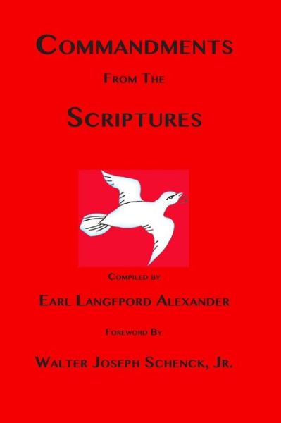 Cover for Earl Alexander Langford · Commandments from the Scriptures (Paperback Bog) (2017)