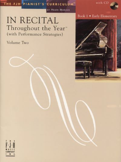 Cover for Helen Marlais · In Recital, Throughout the Year, Volume Two, Book 1 (Paperback Book) (2023)