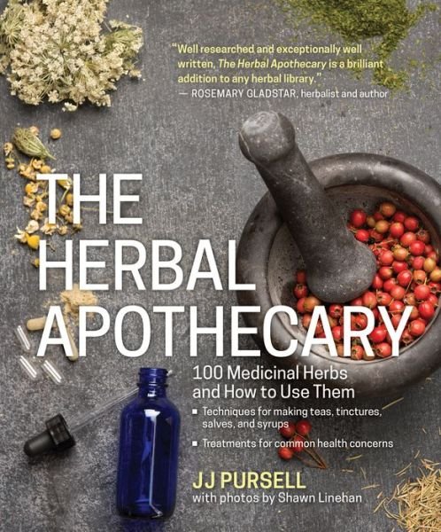 Cover for JJ Pursell · The Herbal Apothecary: 100 Medicinal Herbs and How to Use Them (Paperback Bog) (2015)