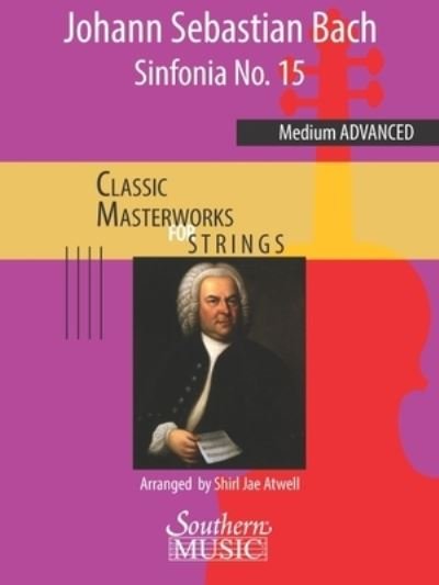 Cover for Johann Sebastian Bach · Sinfonia No. 15 (Book) (2022)