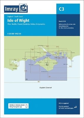 Cover for Imray · Imray Chart C3: Isle of Wight - C Charts (Map) [New edition] (2024)