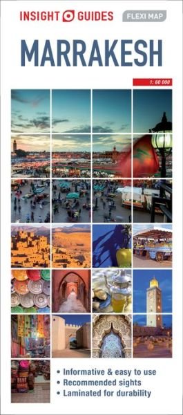 Cover for APA Publications Limited · Insight Guides Flexi Map Marrakesh (Insight Maps) - Insight Guides Flexi Maps (Kort) [4 Revised edition] (2020)