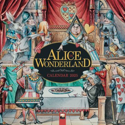 Science Museum: Alice in Wonderland Wall Calendar 2025 (Art Calendar) -  - Merchandise - Flame Tree Publishing - 9781835620670 - 18. Juni 2024