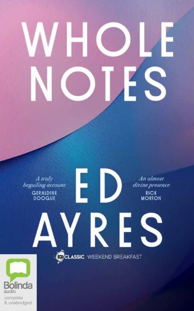Cover for Ed Ayres · Whole Notes (CD) (2021)