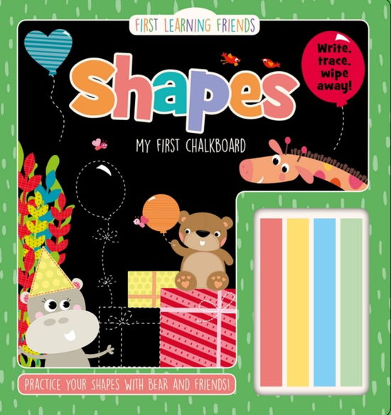 Cover for My First Chalkboard  Shapes · Shapes - My First Chalkboard (Hardcover Book) (2019)