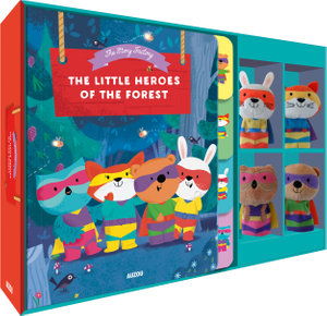 Cover for Auzou Publishing · The Story Factory: The Little Heroes of the Forest (Board book) (2020)