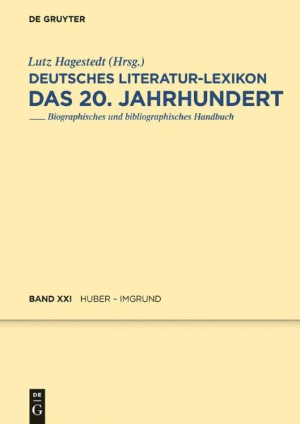 Cover for Lutz Hagestedt · Huber - Im (Book) (2013)