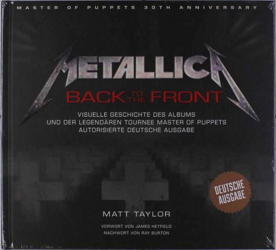 Cover for Taylor · Metallica: Back to the Front (Bog)