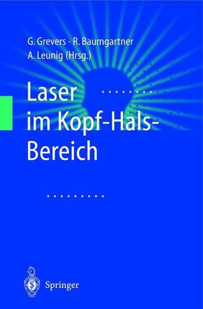 Cover for Grevers  G. · Laser Im Kopf Hals Bereich (Pocketbok) [German edition] (2001)