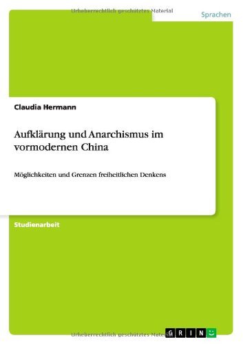 Cover for Hermann · Aufklärung und Anarchismus (Book) [German edition] (2013)
