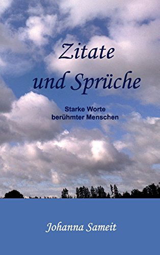 Cover for Johanna Sameit · Zitate Und Sprüche (Paperback Book) [German edition] (2014)
