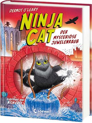 Cover for Dermot O'Leary · Ninja Cat (Band 4) - Der mysteriöse Juwelenraub (Book) (2024)