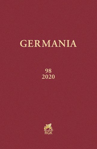 Cover for Gebruder Mann Verlag · Germania 98 (Hardcover Book) (2022)